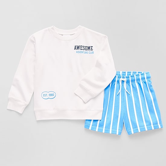 Okie Dokie Toddler & Little Boys 2-pc. Short Set