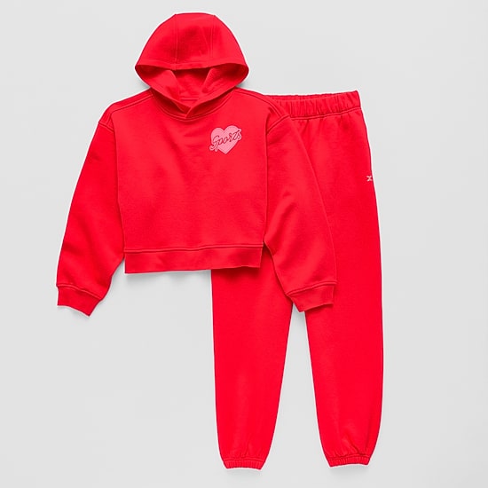 Xersion Fleece Little & Big Kid Girls 2-pc. Pant Set