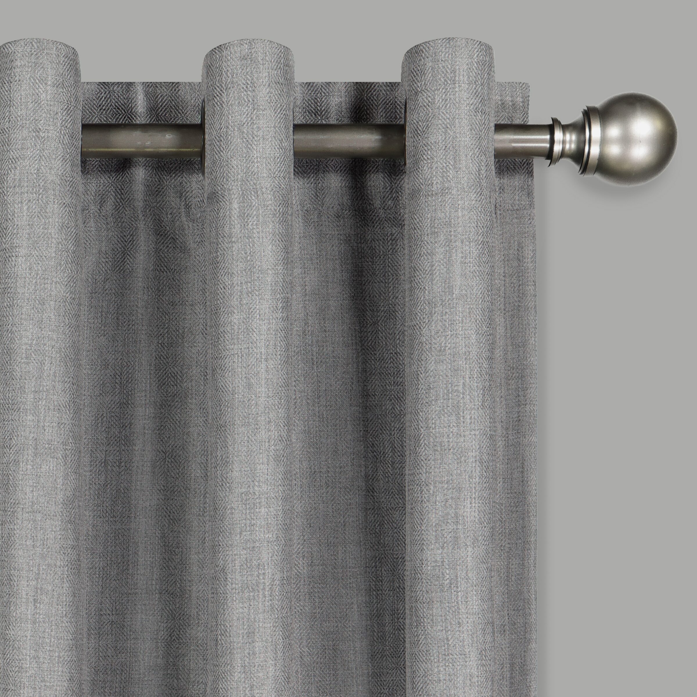 Eclipse Kira Grommet Top Blackout Single Curtain Panel