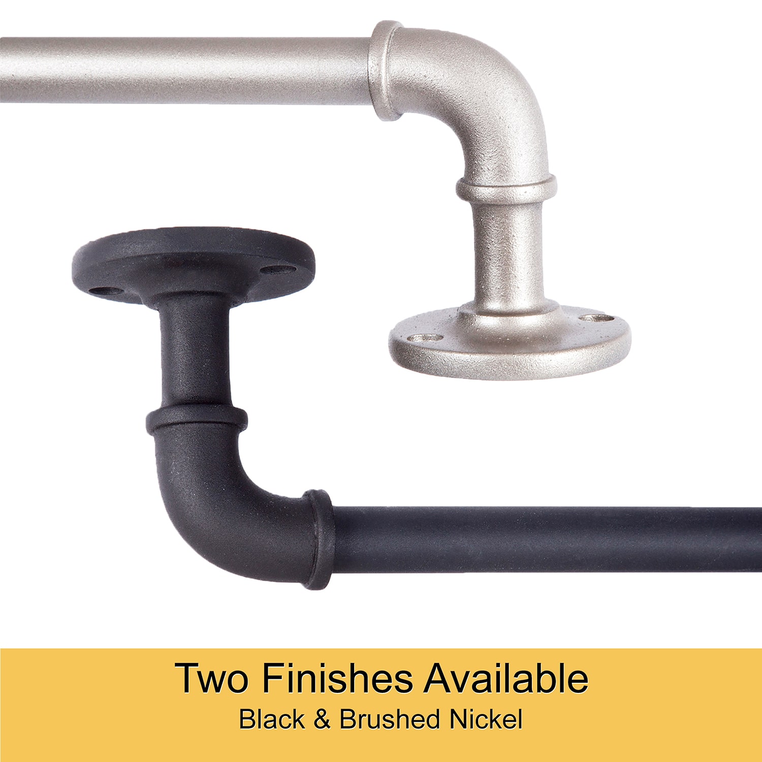 Kenney Adler Indoor/Outdoor Wrap Around 5/8 Adjustable Curtain Rod