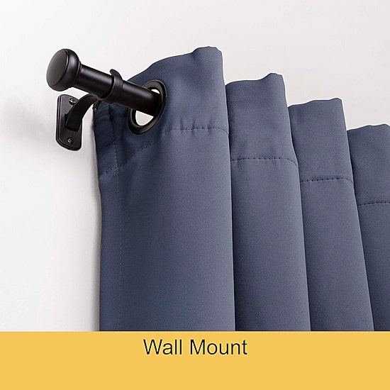Kenney Weaver Indoor/Outdoor Rust-Resistant 1 IN Adjustable Curtain Rod