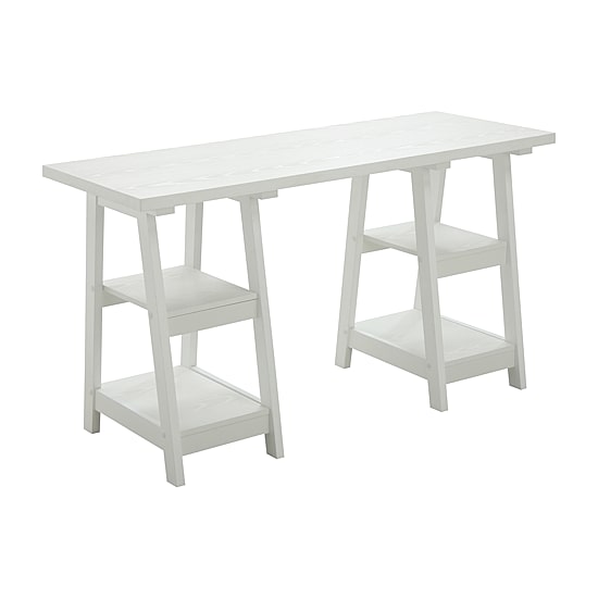 Designs 2 Go Double Trestle Desk