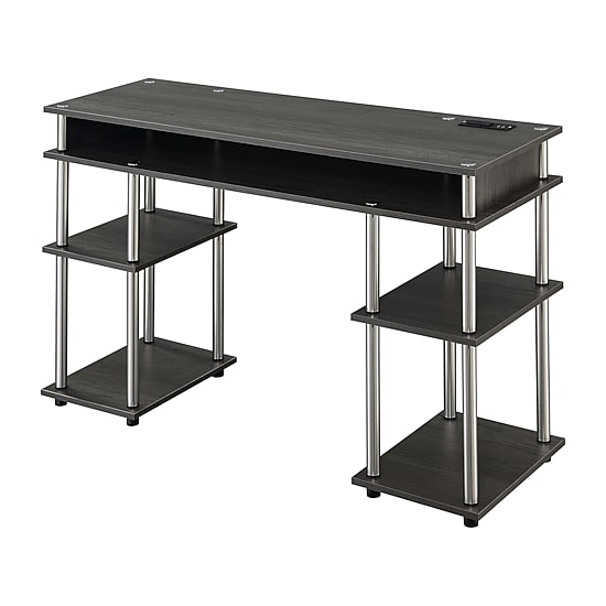Designs 2 Go Desk with Charging Station
