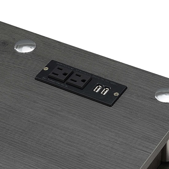 Designs 2 Go Desk with Charging Station