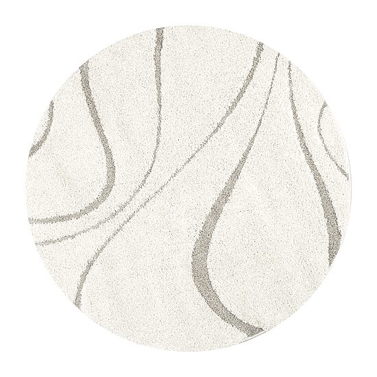 nuLoom Carolyn Modern Waves Indoor Outdoor Round Area Rug