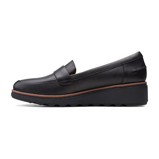 Clarks Sharon Gracie Womens Round Closed Toe Loafers