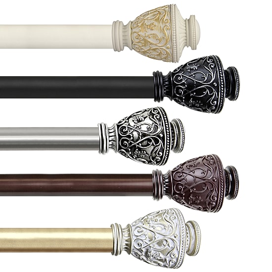 Rod Desyne Veda 1" Adjustable Curtain Rod