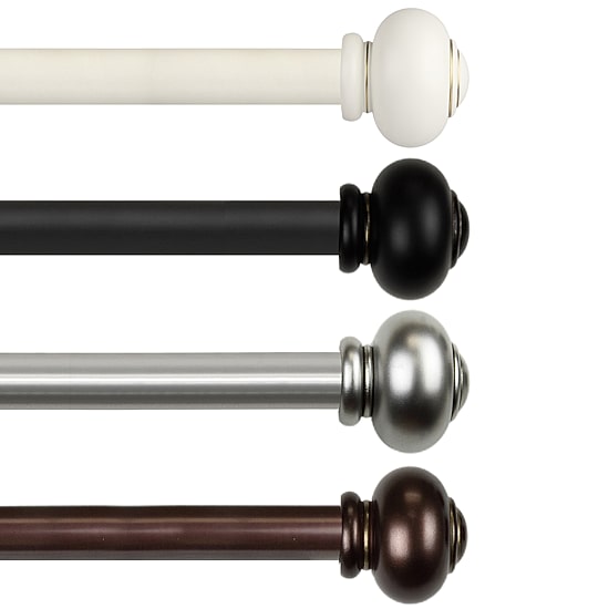 Rod Desyne Rotunda 1 IN Adjustable Curtain Rod