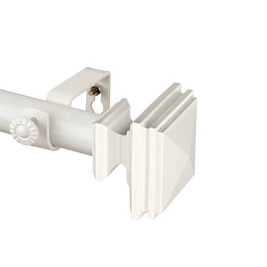 Rod Desyne Bedpost 1 IN Adjustable Curtain Rod