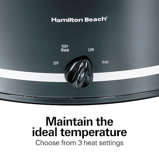 Hamilton Beach® 8-qt. Oval Slow Cooker + Lid Rest