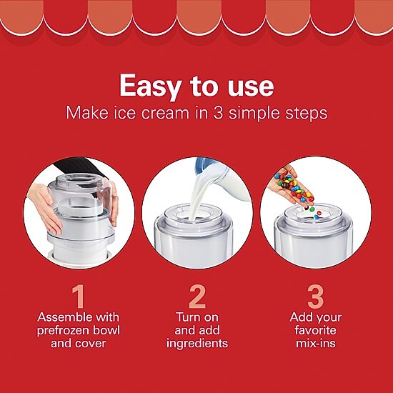 Hamilton Beach® 1.5-Quart Ice Cream Maker