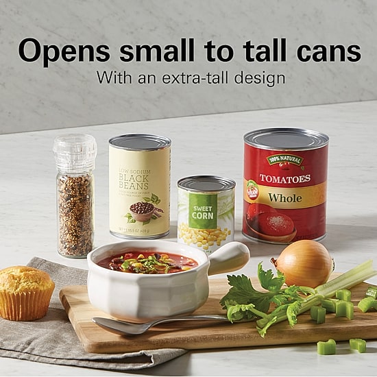 Hamilton Beach® Classic Chrome Extra-Tall Can Opener