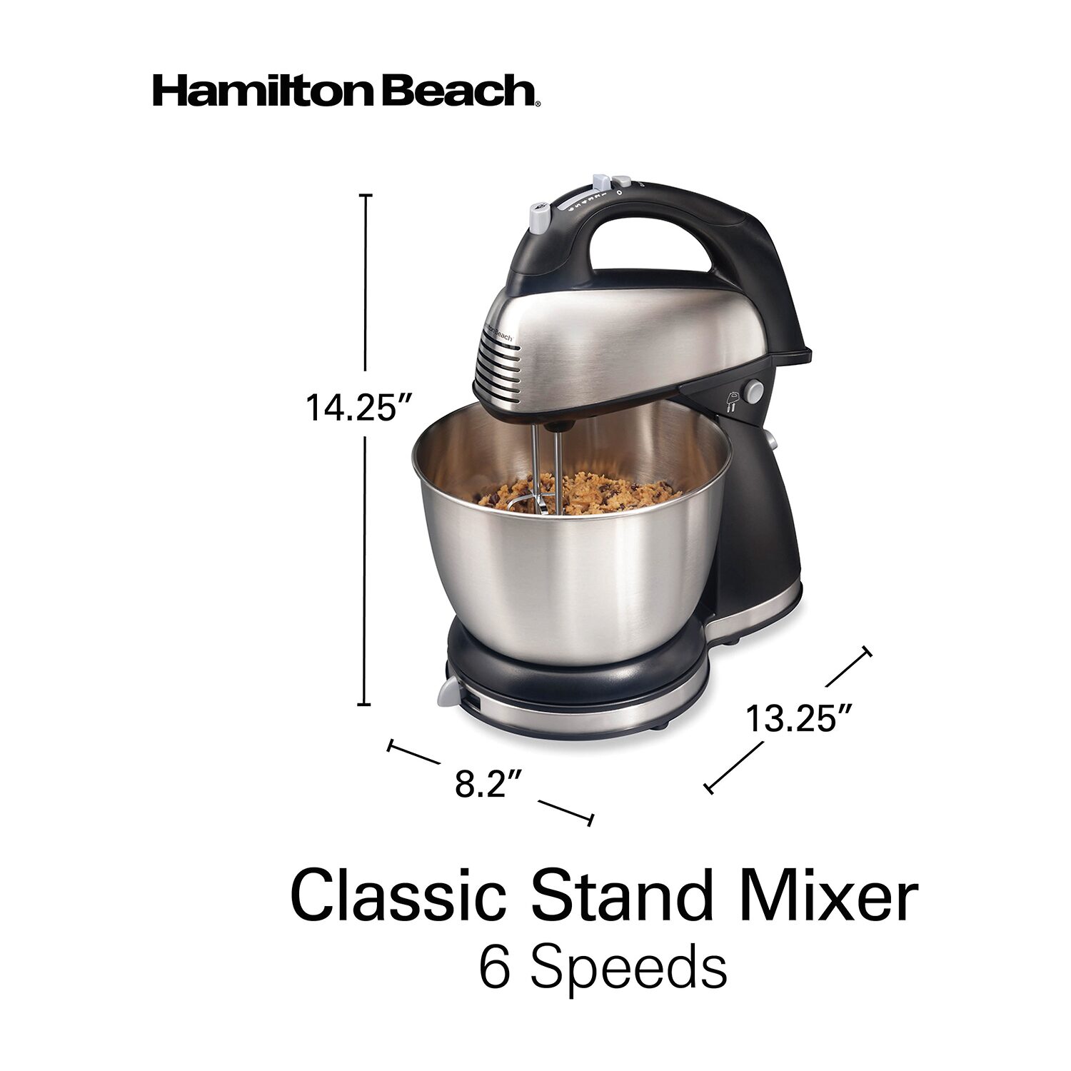 Hamilton Beach® 6-Speed Classic Hand/Stand Mixer