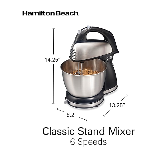 Hamilton Beach® 6-Speed Classic Hand/Stand Mixer