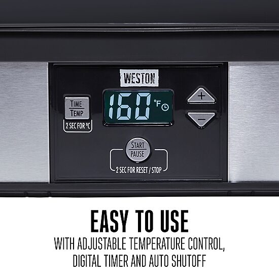 Weston 6 Tray Digital Dehydrator