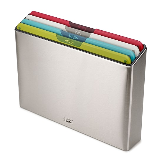 Joseph Joseph Folio Icon 4-pc. Cutting Board Set with Case