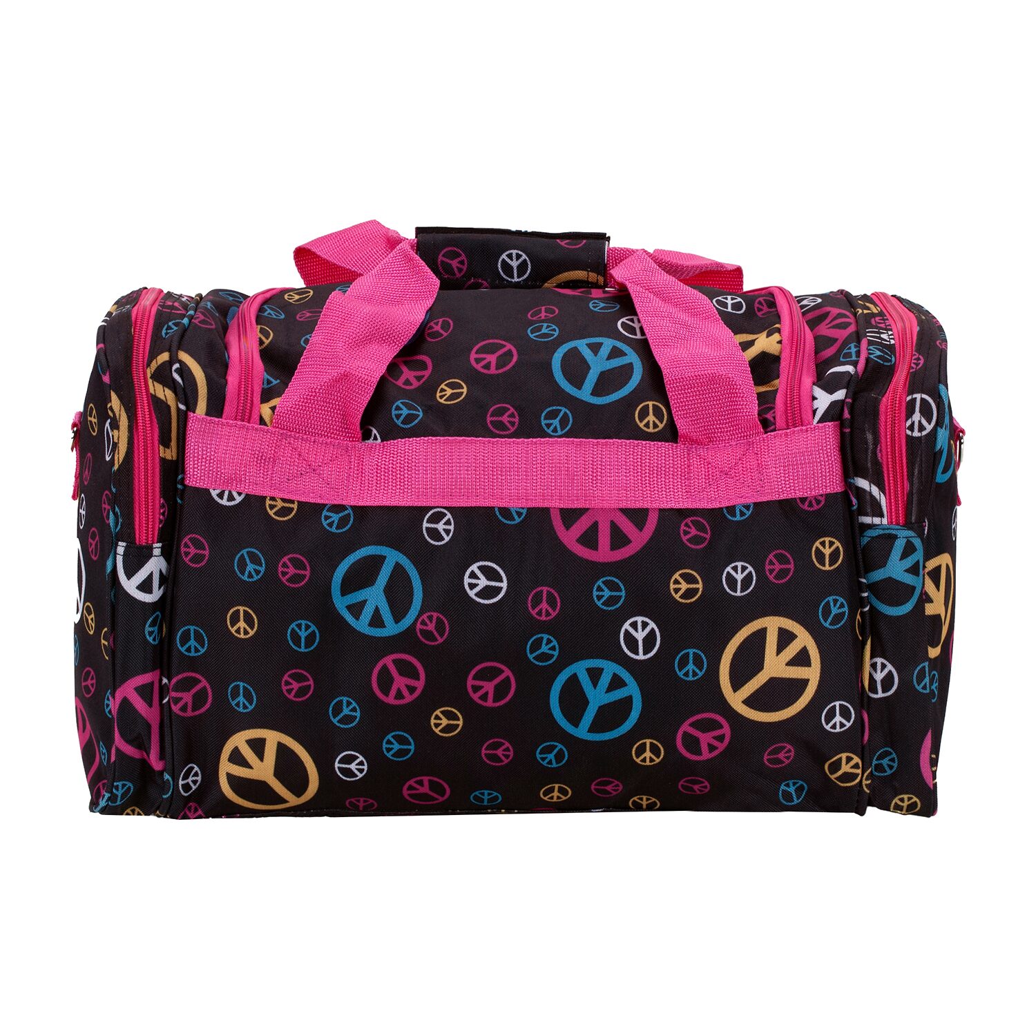 Rockland Freestyle 19" Peace Sign Print Duffel Bag
