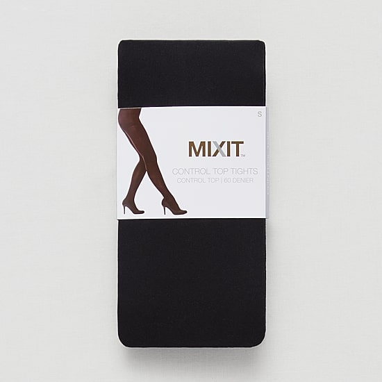 Mixit Womens Opaque Medium Support Plus Tights