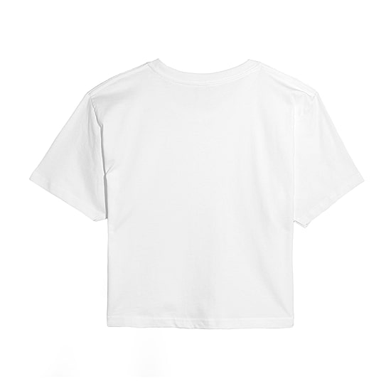 Umbrella Woodstock Cropped Tee Womens Juniors Crew Neck Long Sleeve Regular Fit Peanuts Graphic T-Shirt