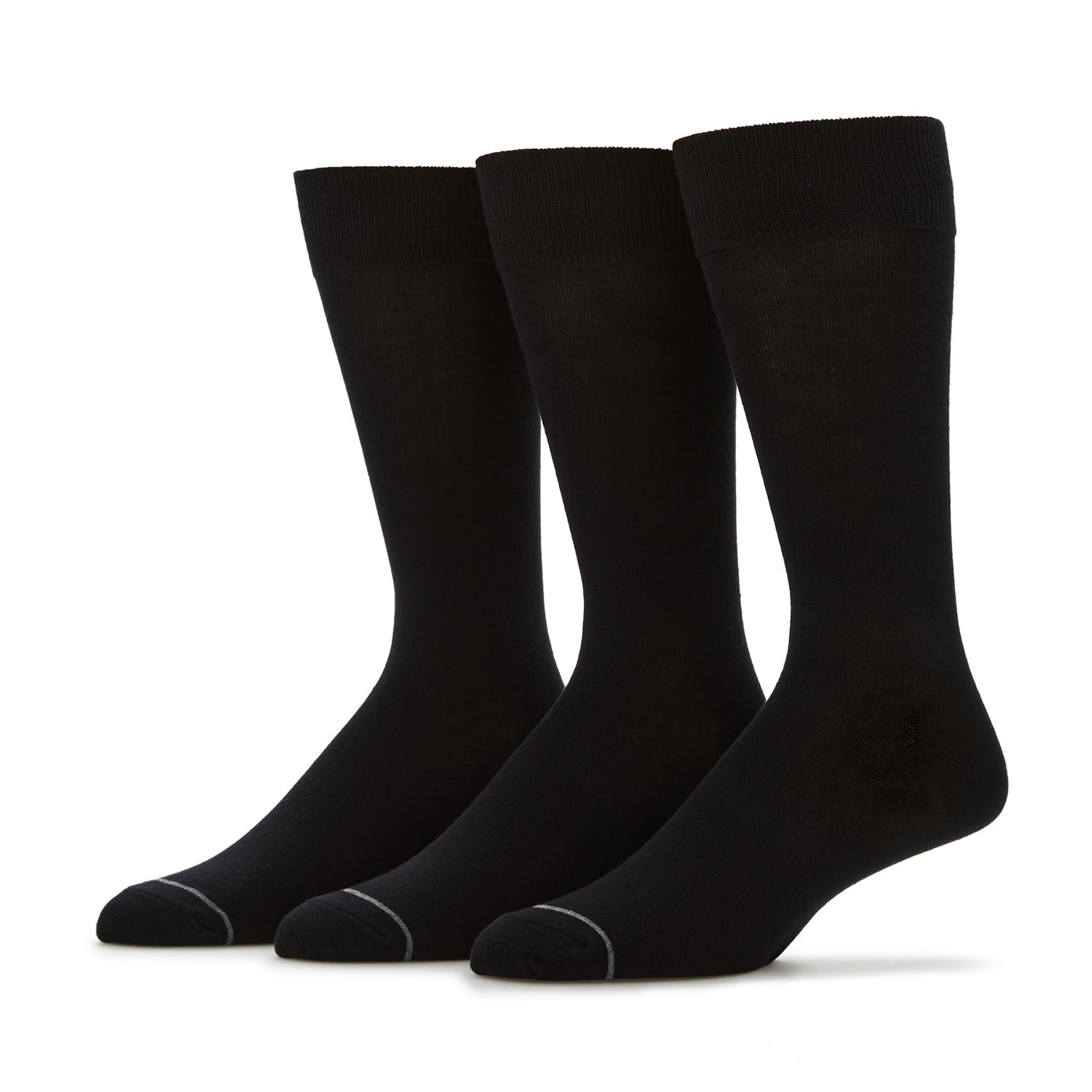 Stafford Super Soft Lux Mens 3 Pair Crew Socks