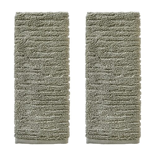 Skl Home Cloud Soft 2-pc. Hand Towel In Green