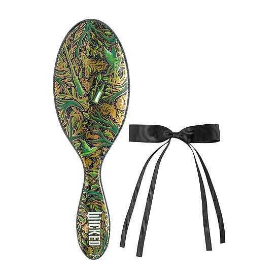 The Wet Brush Universal Wicked Elphaba Original Detangler & Bow 2-pc. Brush