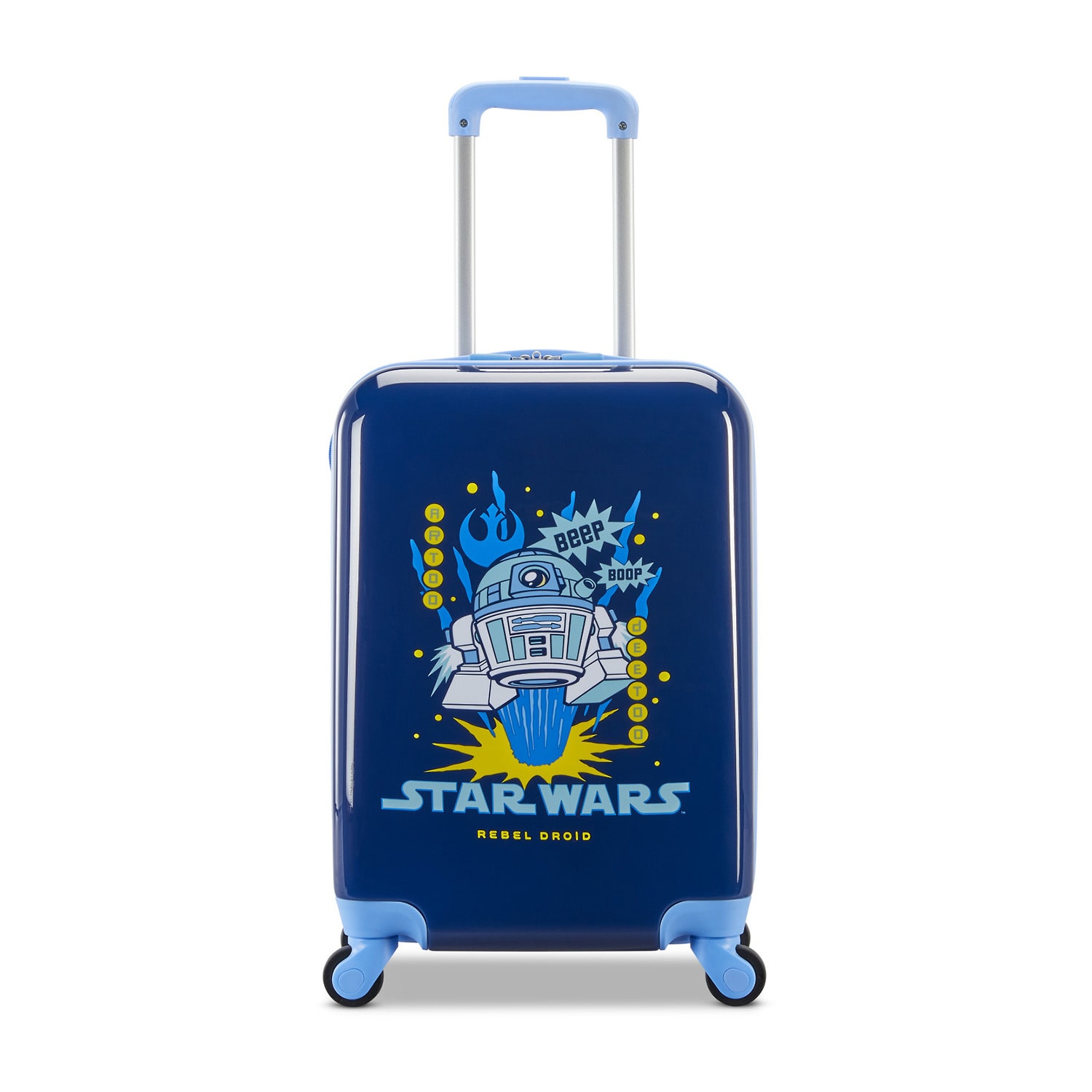 American Tourister R2d2 Star Wars 18 Inch Hardside Carry-On Spinner Luggage