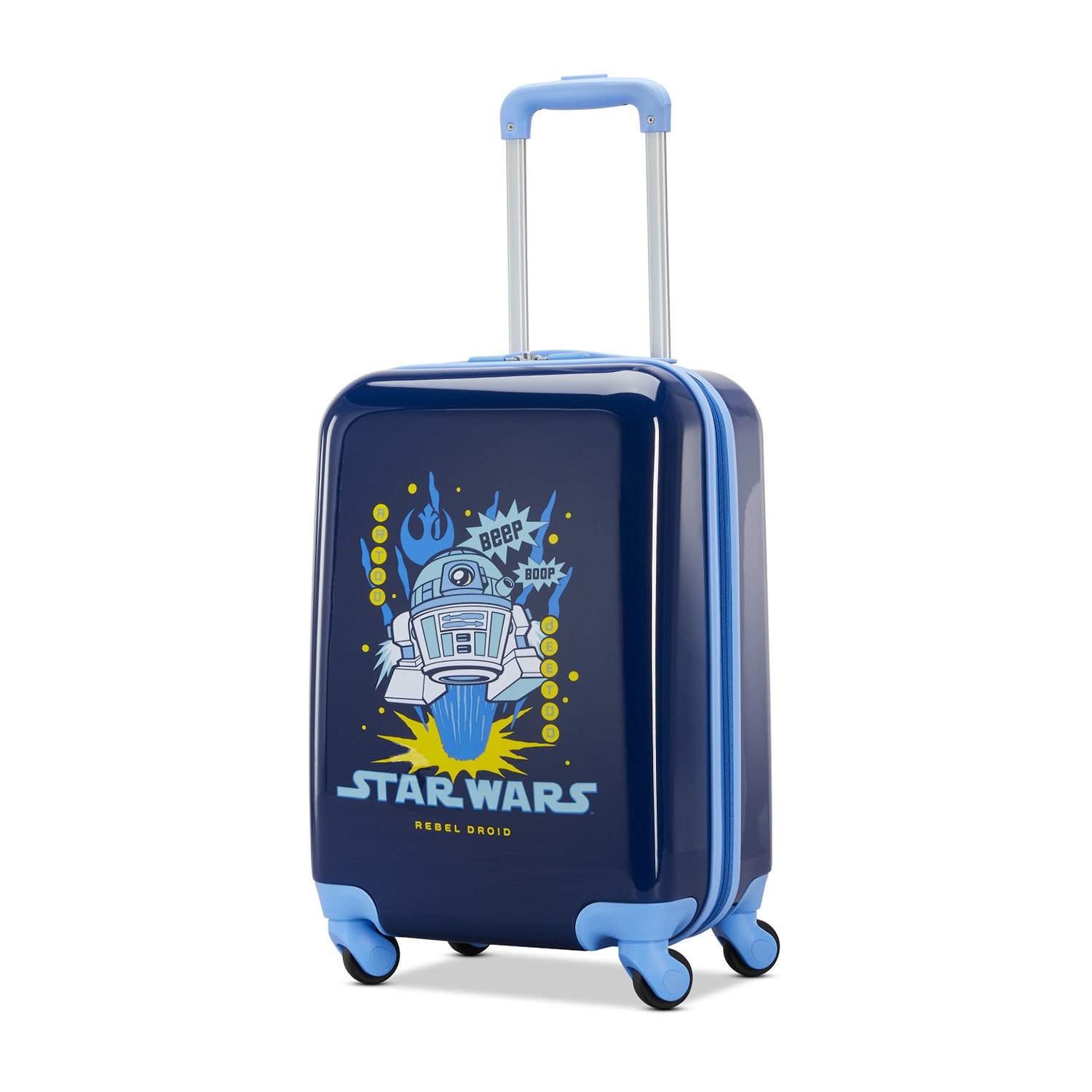 American Tourister R2d2 Star Wars 18 Inch Hardside Carry-On Spinner Luggage