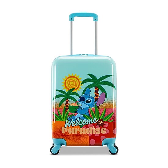 American Tourister Disney Stitch 18 Inch Hardside Carry-On Spinner Luggage