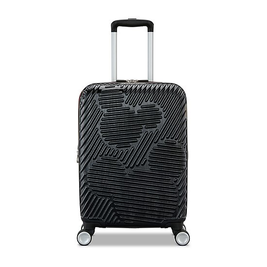 American Tourister Disney Molded Mickey Mouse 20 Inch Hardside Expandable Carry-On Spinner Luggage