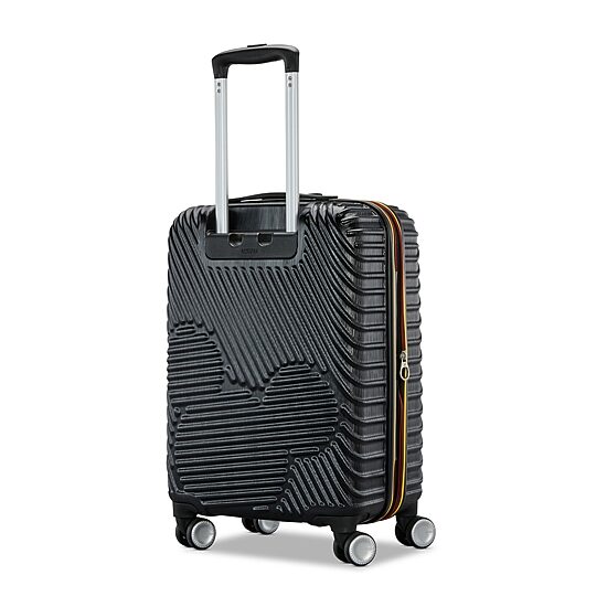 American Tourister Disney Molded Mickey Mouse 20 Inch Hardside Expandable Carry-On Spinner Luggage