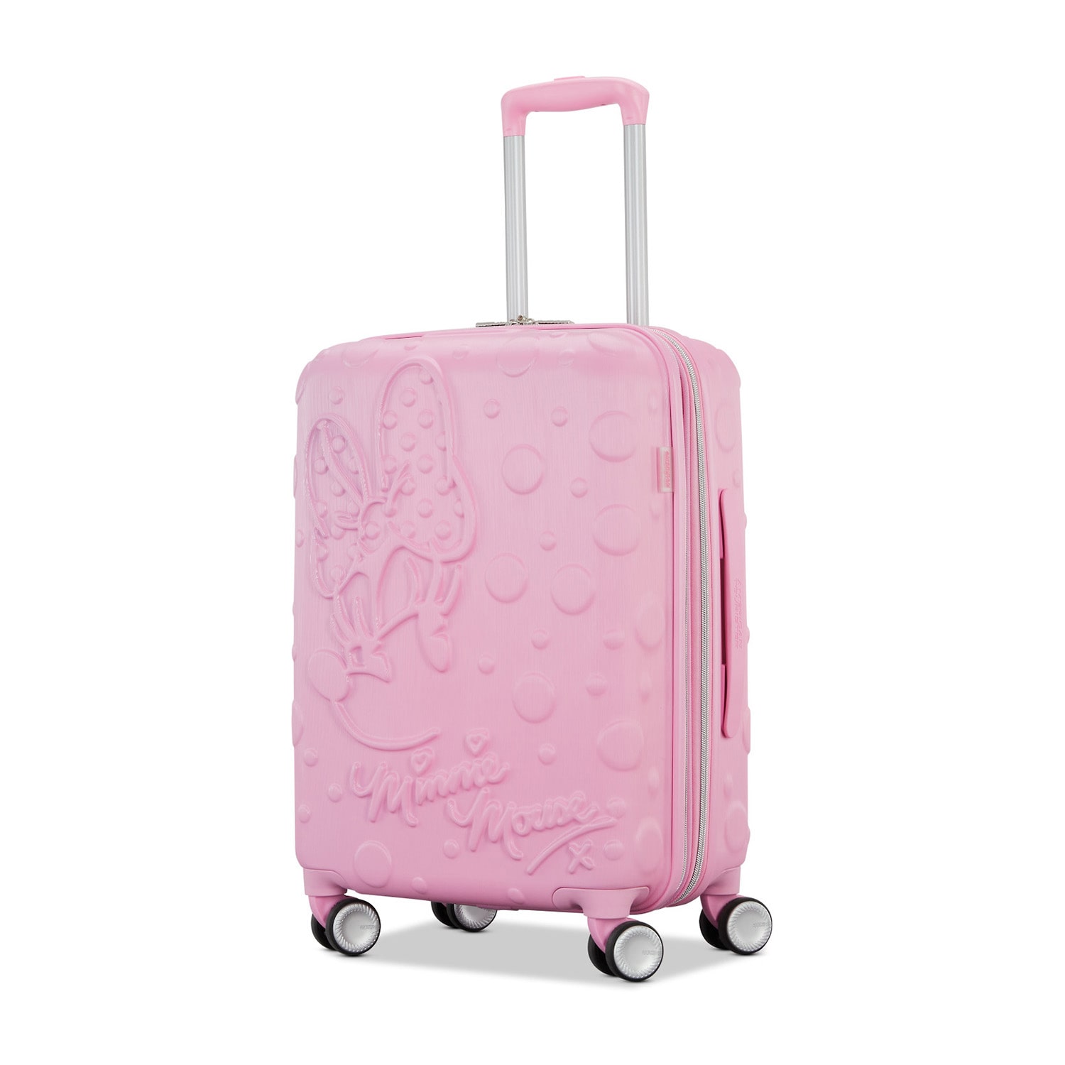 American Tourister Disney Molded Minnie Mouse 20 Inch Hardside Expandable Carry-On Spinner Luggage