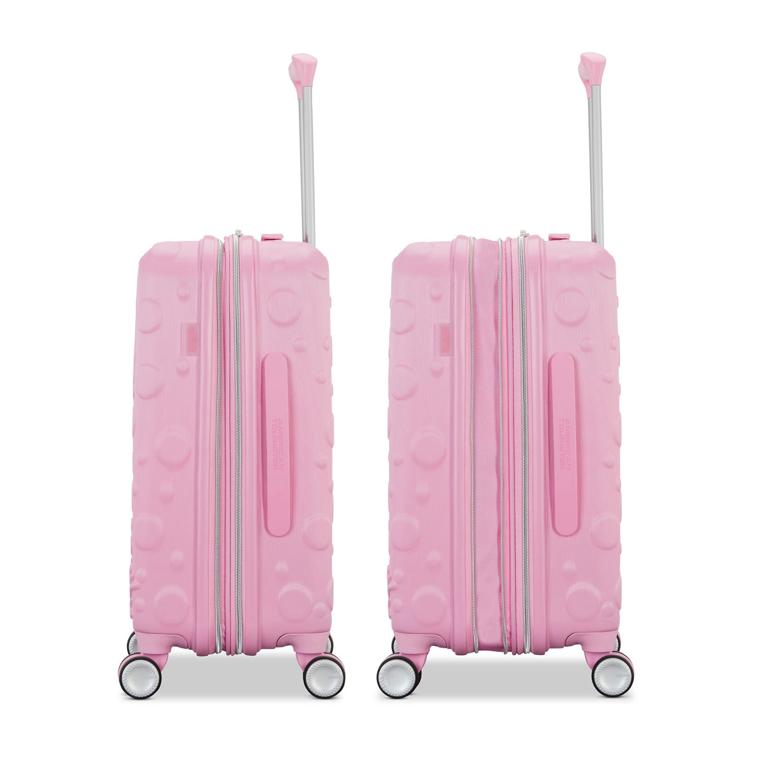 American Tourister Disney Molded Minnie Mouse 20 Inch Hardside Expandable Carry-On Spinner Luggage