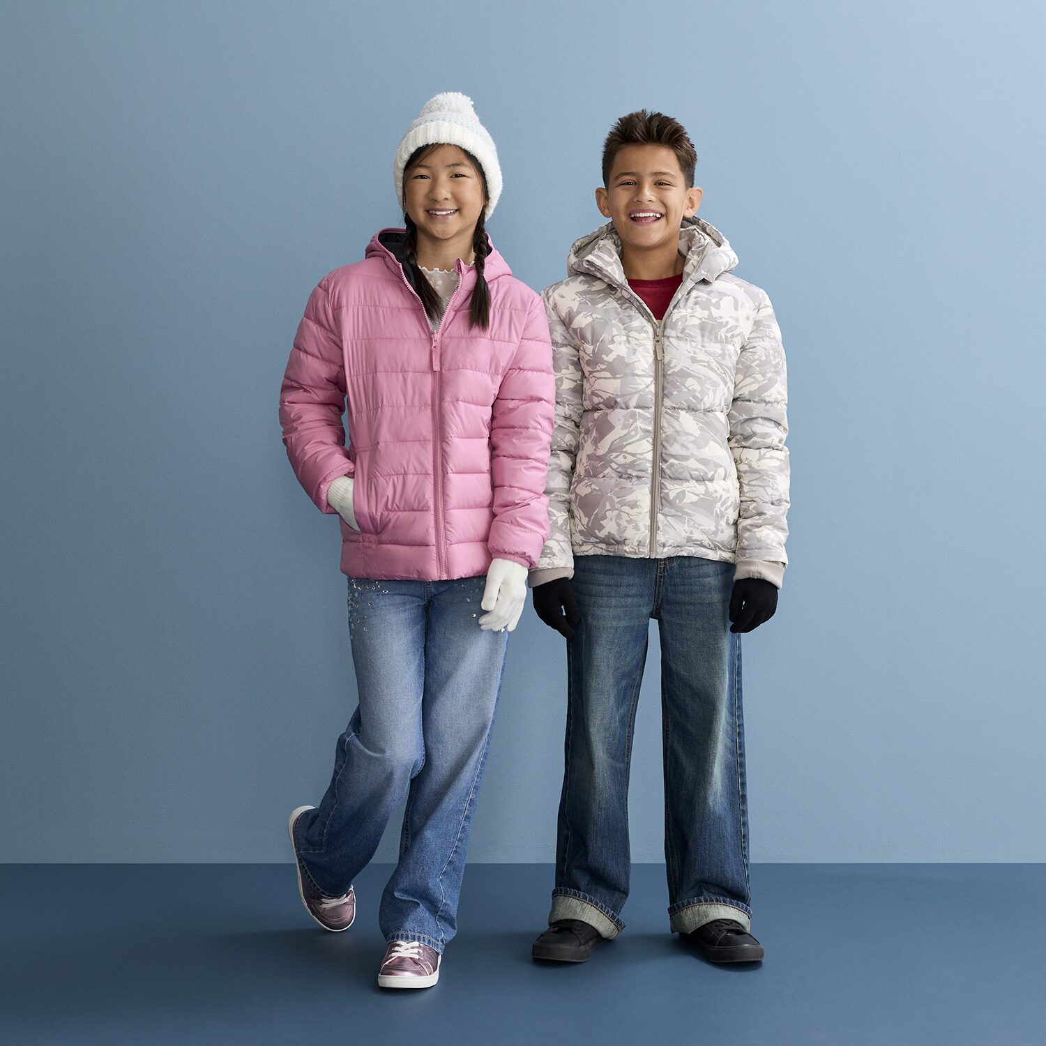 Capelli of N.Y. Little & Big Kid Girls 2-pc. Striped Cold Weather Set