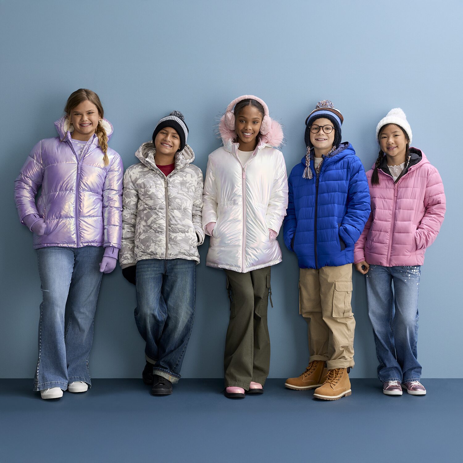 Capelli of N.Y. Little & Big Kid Girls 2-pc. Striped Cold Weather Set