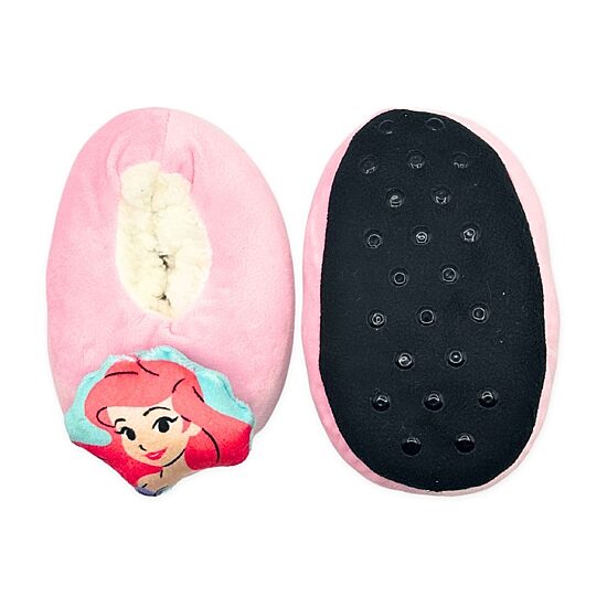 Disney Collection Toddler Girls Ariel Princess Slip-On Slippers