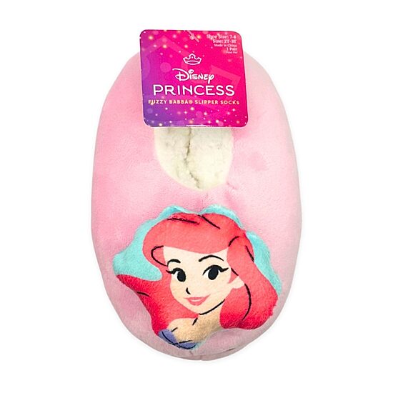 Disney Collection Toddler Girls Ariel Princess Slip-On Slippers