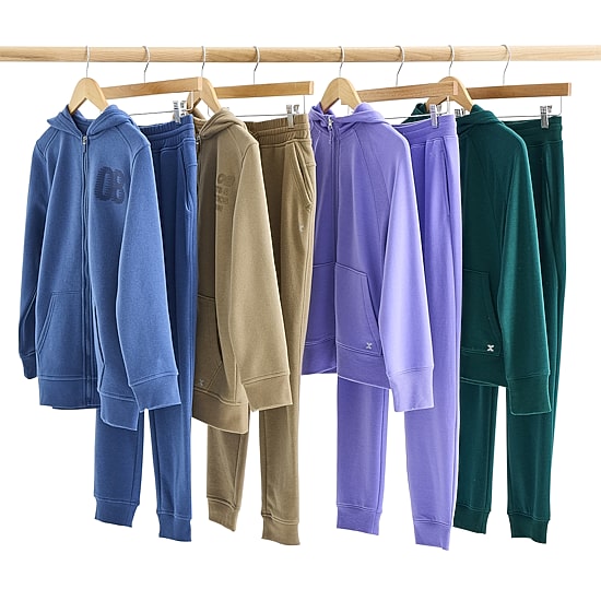 Xersion Super Soft Little & Big Kid Girls Long Sleeve Fleece Zipper Active Hoodie
