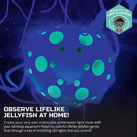 Discovery™ #Mindblown Jellyfish Aquarium Lamp
