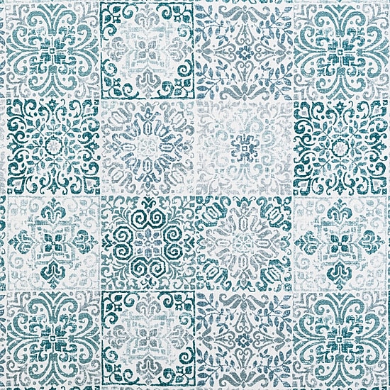 No 918 Genoa Mosaic 2-pc. Rod Pocket Window Tier