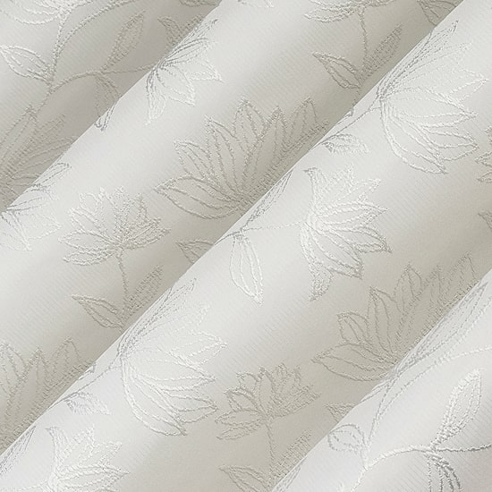 Sun Zero Bronte Floral Rod Pocket Light-Filtering Single Curtain Panel