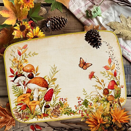 Certified International Woodland Critters Serving Platter