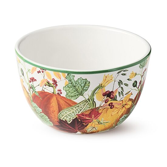 Certified International Harvest Fields 4-pc. Ceramic Ice Cream Bowl