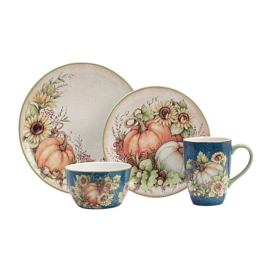 Certified International Autumn Breeze 16-pc. Earthenware Dinnerware Set