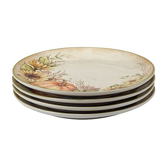 Certified International Autumn Breeze 4-pc. Earthenware Dinner Plate