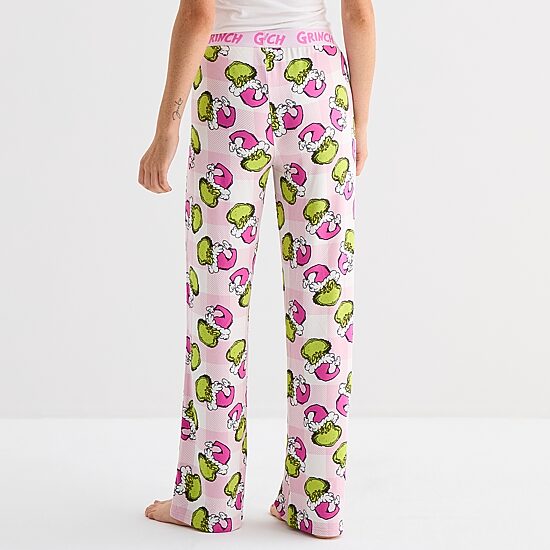 Disney Mjc Womens Grinch Pajama Pants