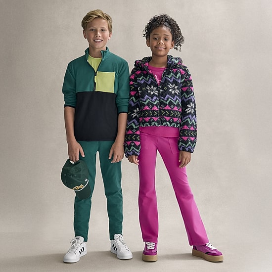 Xersion Little & Big Kid Girls Hooded Midweight Jacket