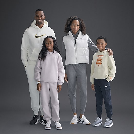 Nike Club Big Kid Girls Long Sleeve Fleece Active Hoodie