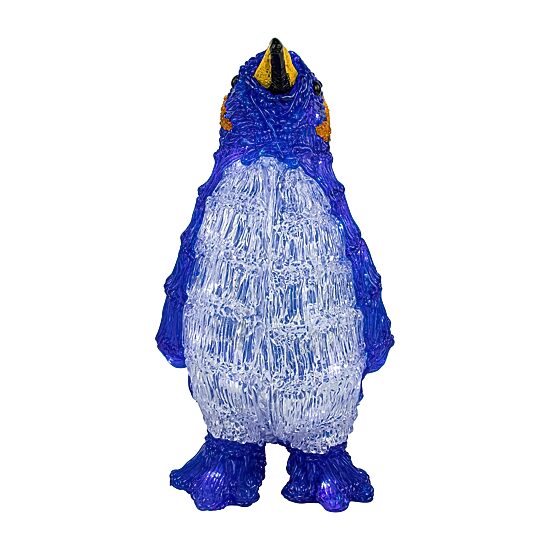 12.5'' Lighted Commercial Grade Acrylic Penguin Christmas Display Decoration
