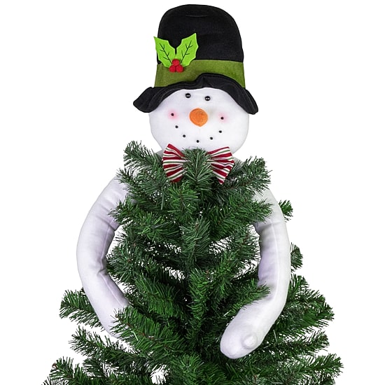 Northlight 25" Plush Snowman Unlit Christmas Tree Topper